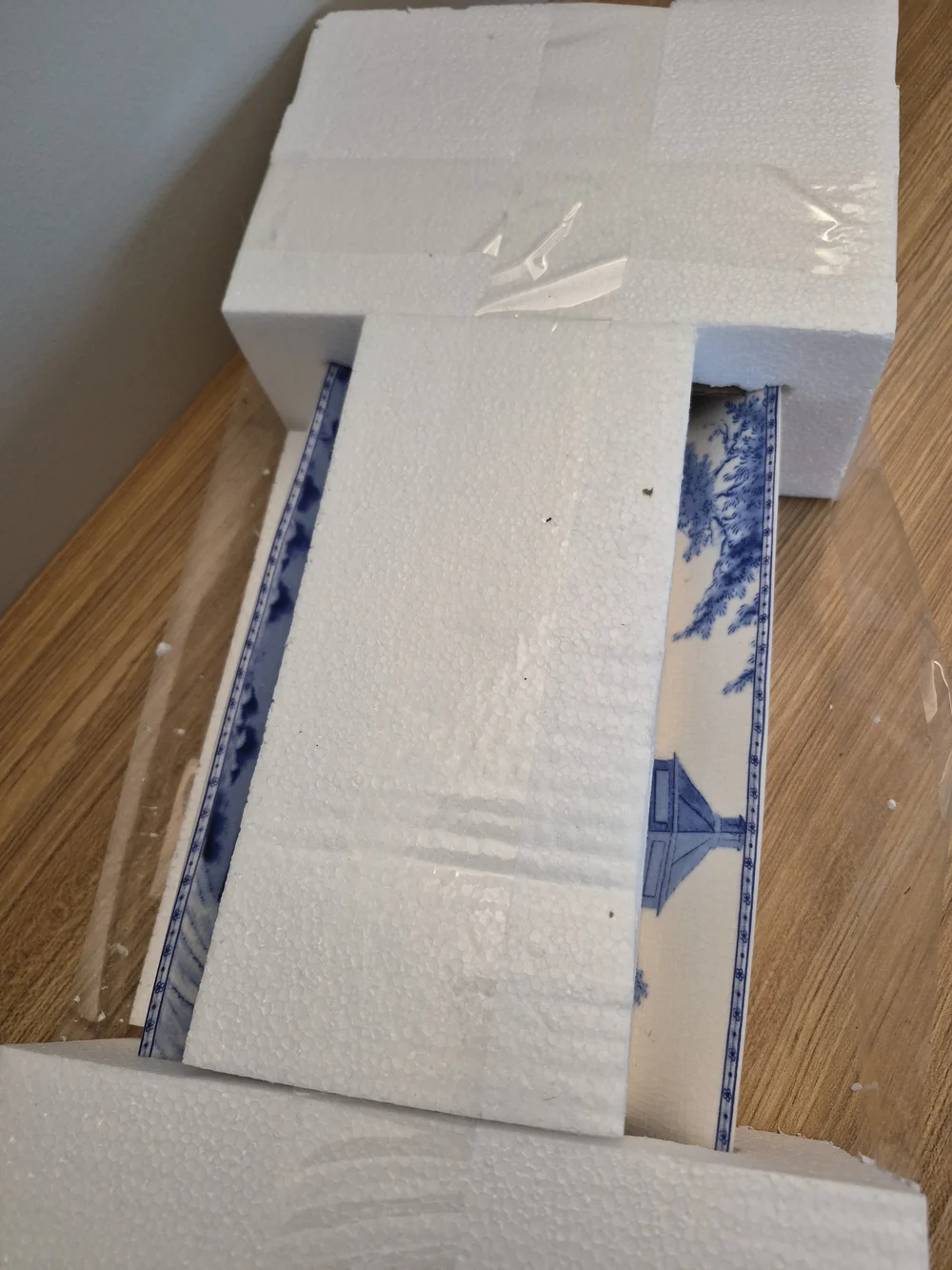 Pottery Barn Blue and White Serving Platter 